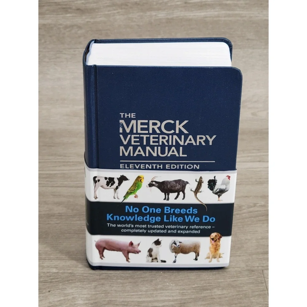 The Merck Veterinary Manual 11th Edition HC Aiello & Moses Like New Condition!